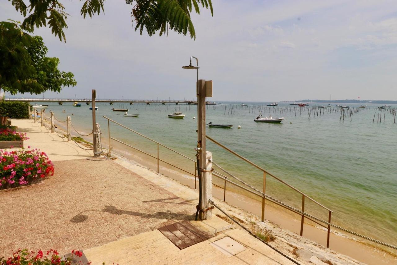 Comfortable, Renovated Studio In Top Cap Ferret Location, 1St Line With Bay View Lège-Cap-Ferret Dış mekan fotoğraf