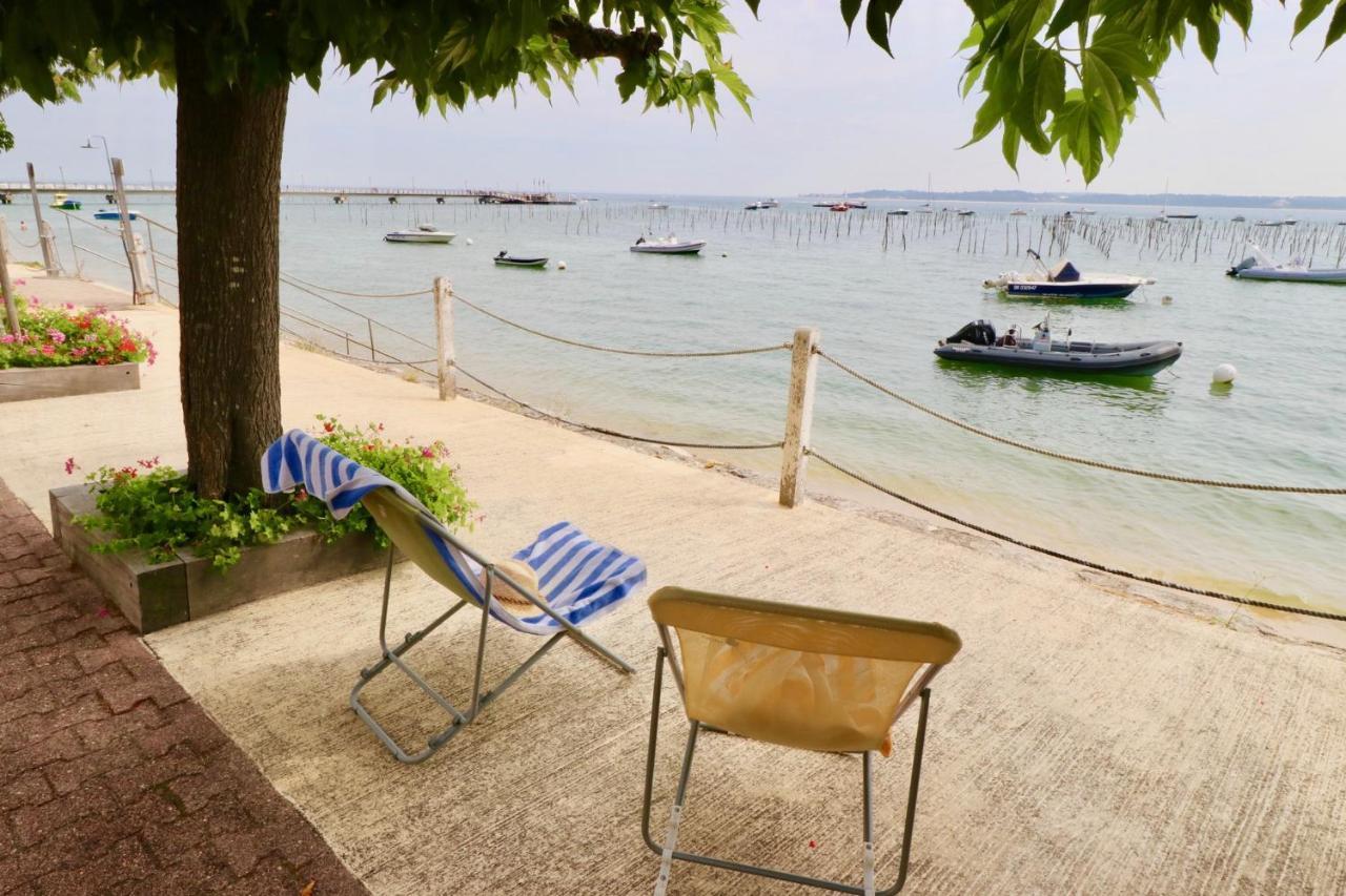 Comfortable, Renovated Studio In Top Cap Ferret Location, 1St Line With Bay View Lège-Cap-Ferret Dış mekan fotoğraf