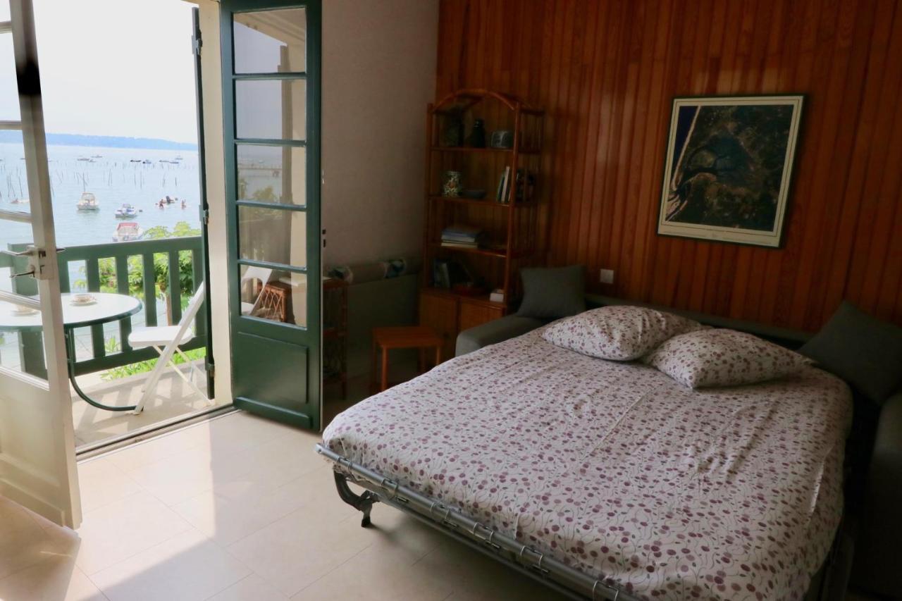 Comfortable, Renovated Studio In Top Cap Ferret Location, 1St Line With Bay View Lège-Cap-Ferret Dış mekan fotoğraf